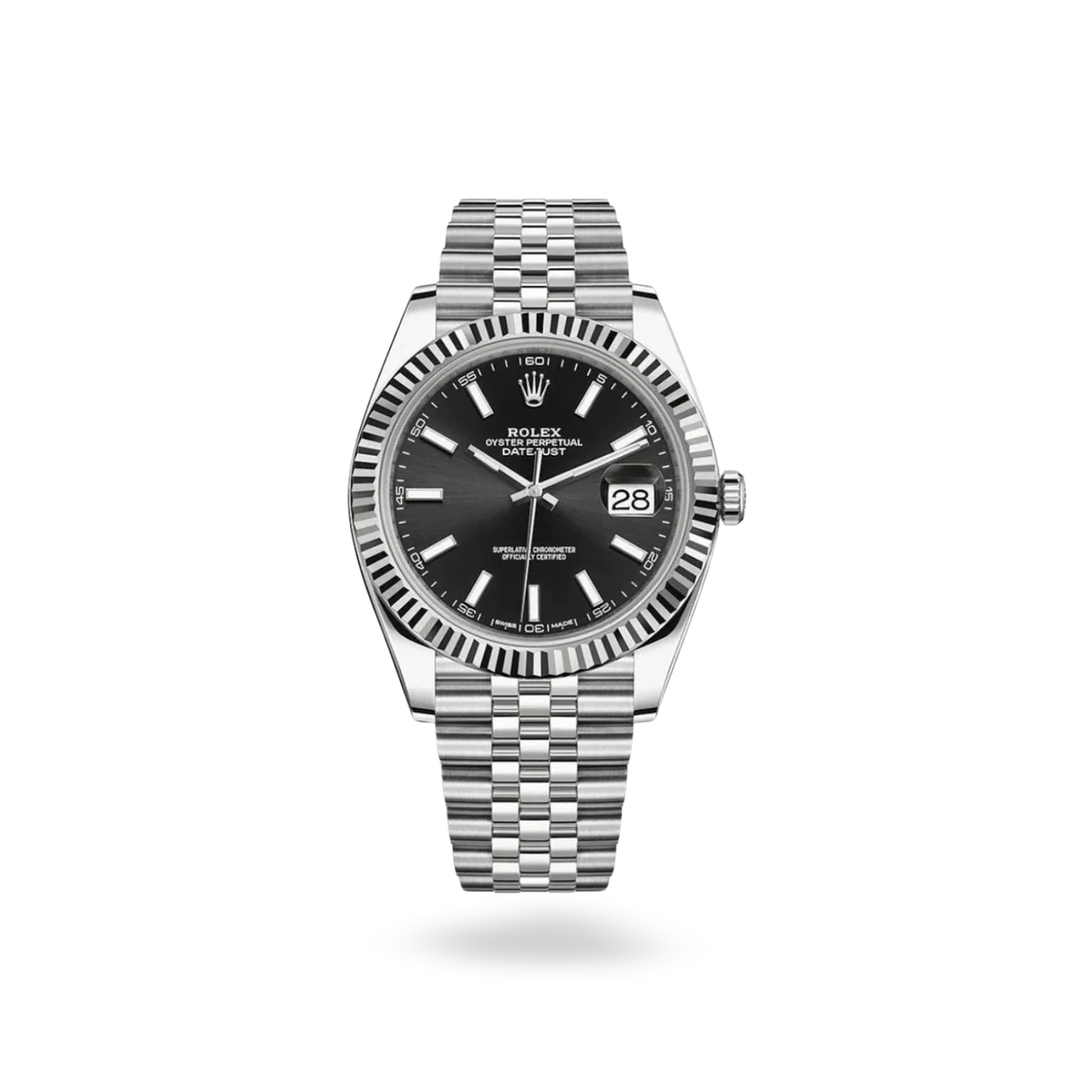 Rolex Date-just black