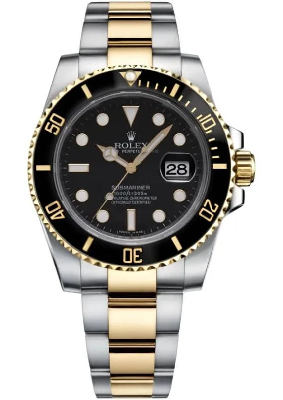 Rolex submarine Black/Gold