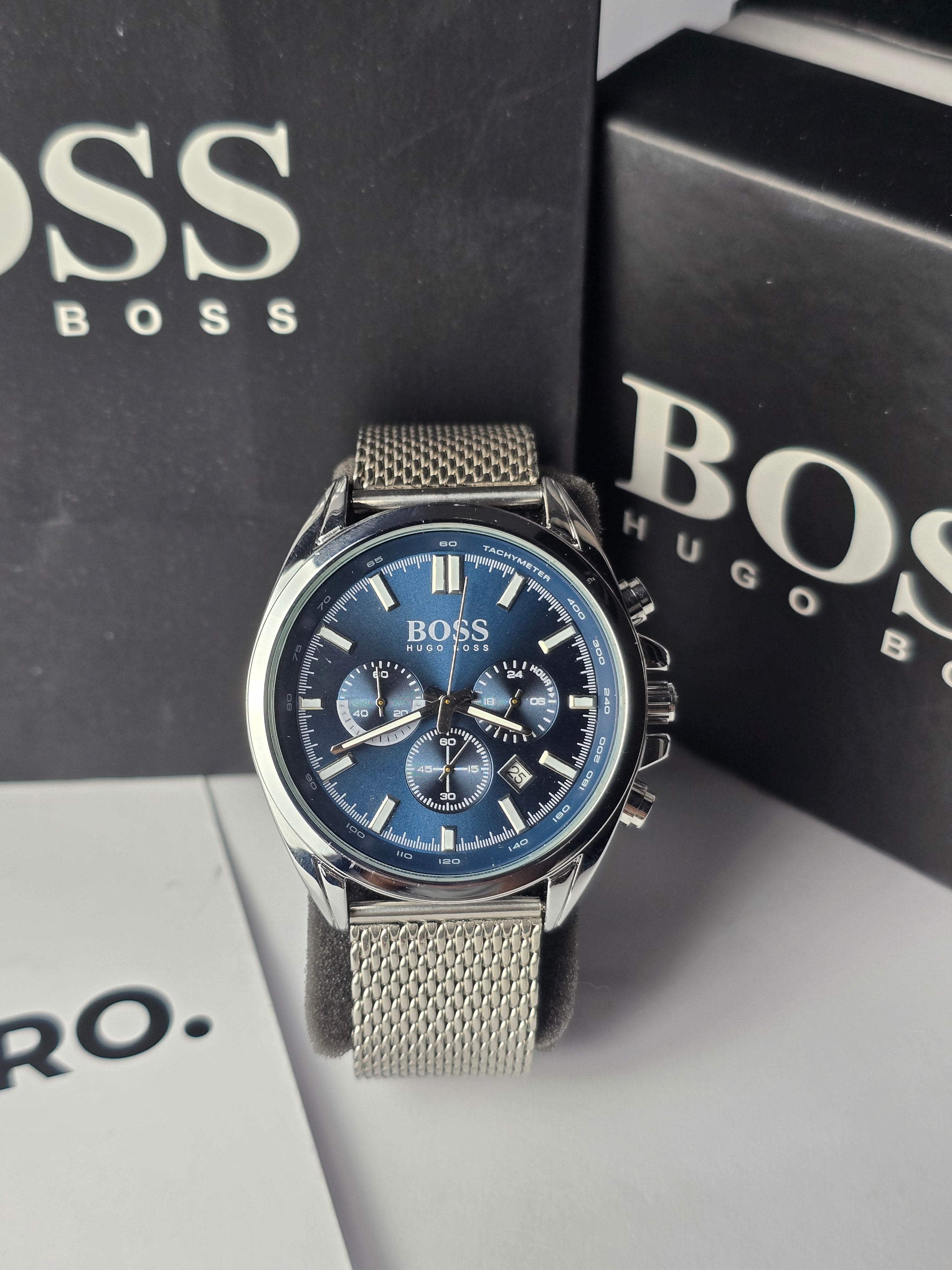 BOSS original silver/blue