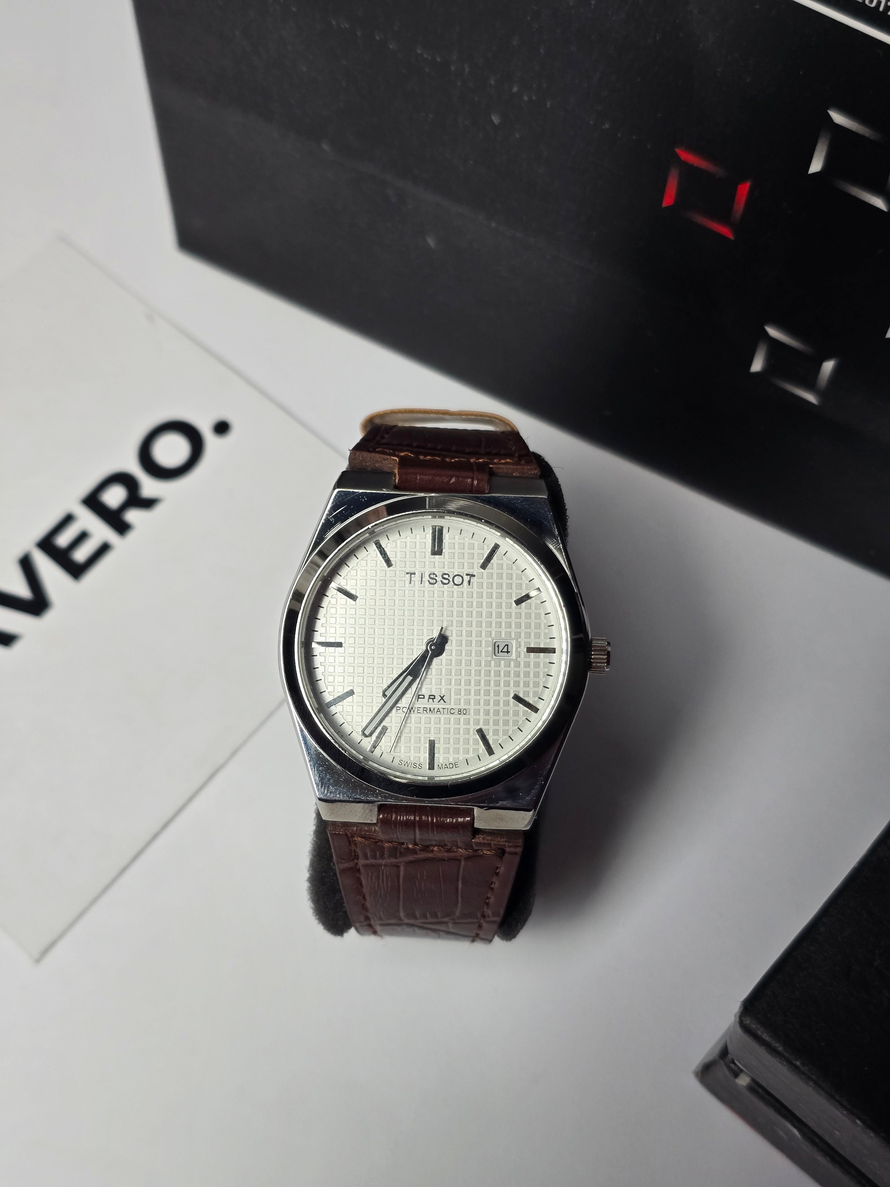 Tissot prx leather Brown