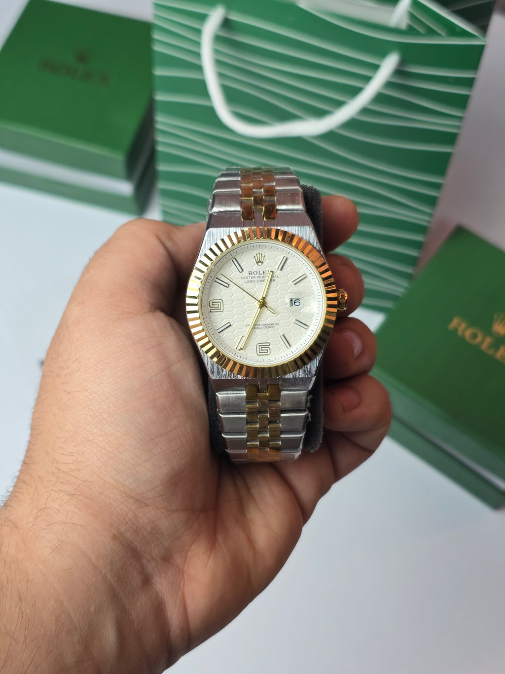 Rolex Land-Dweller gold