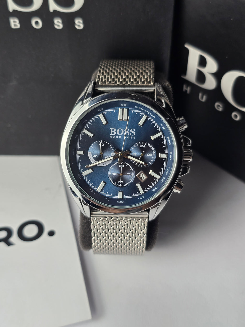 BOSS original silver/blue