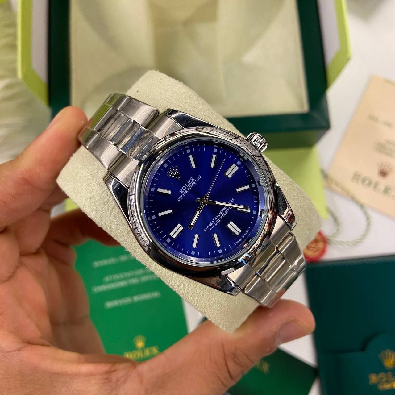 Rolex Oyster Blue