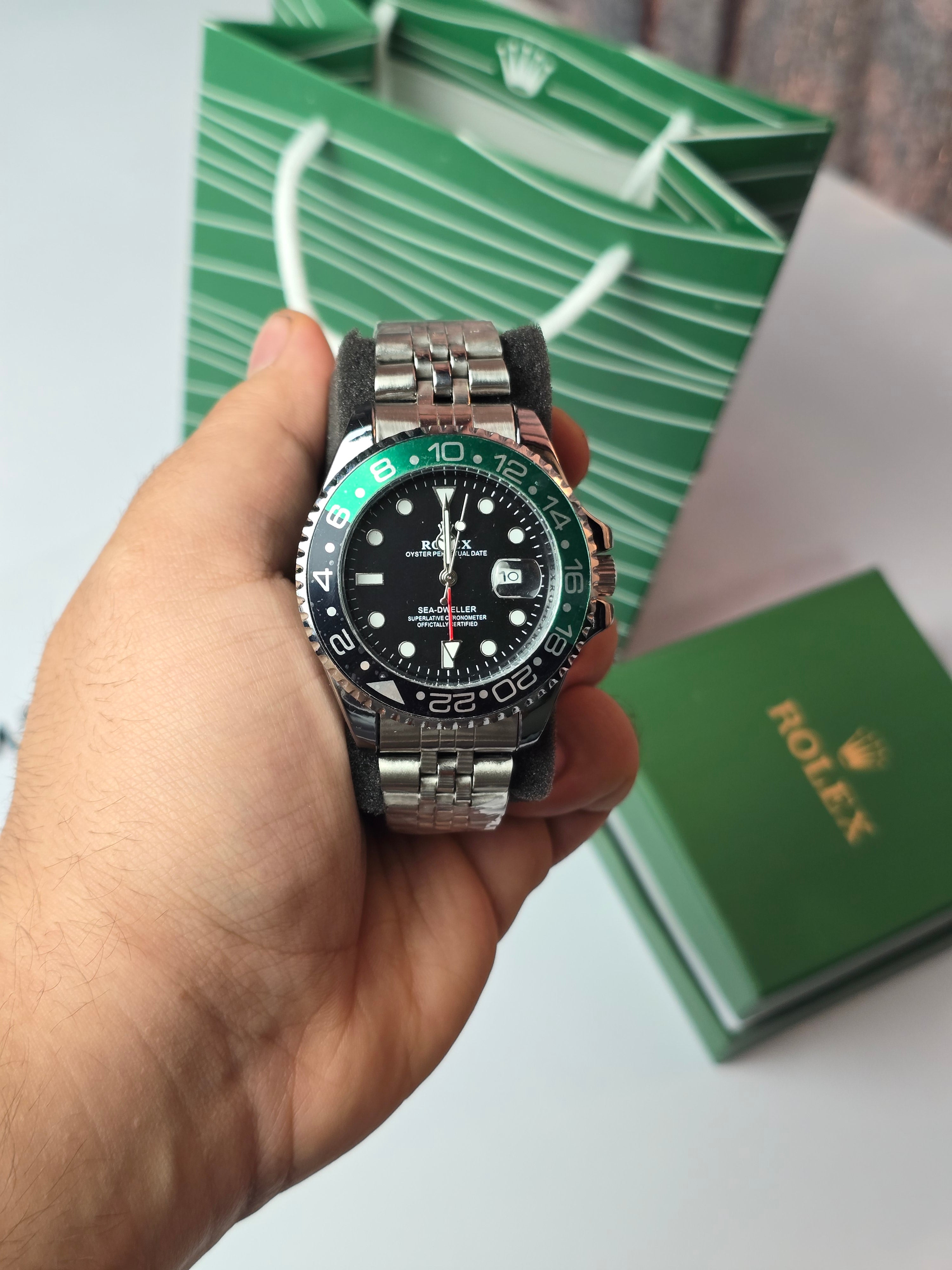 ROLEX SUBMARINER green