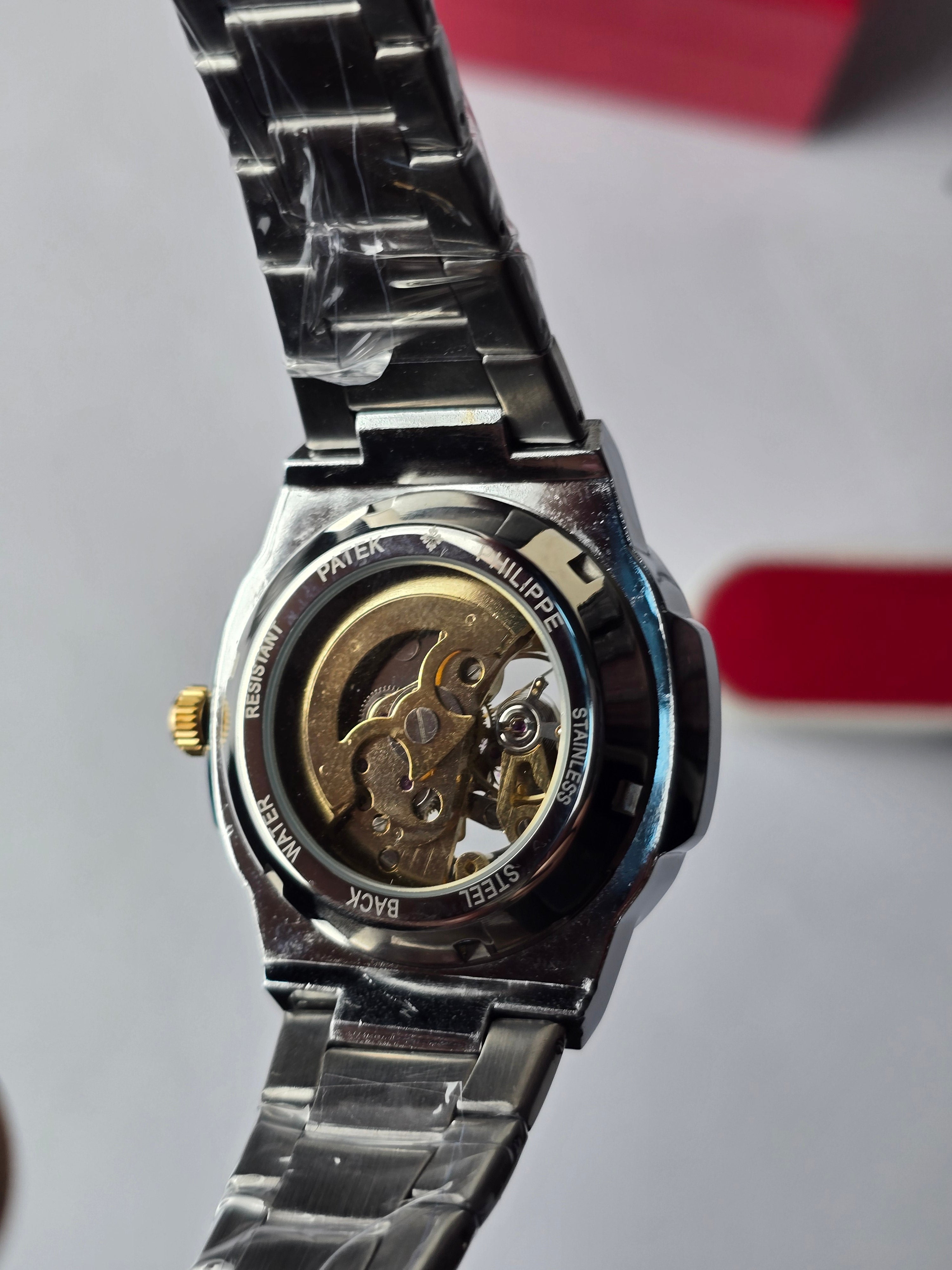 Patek Philippe Automatic Silver with Gold tone