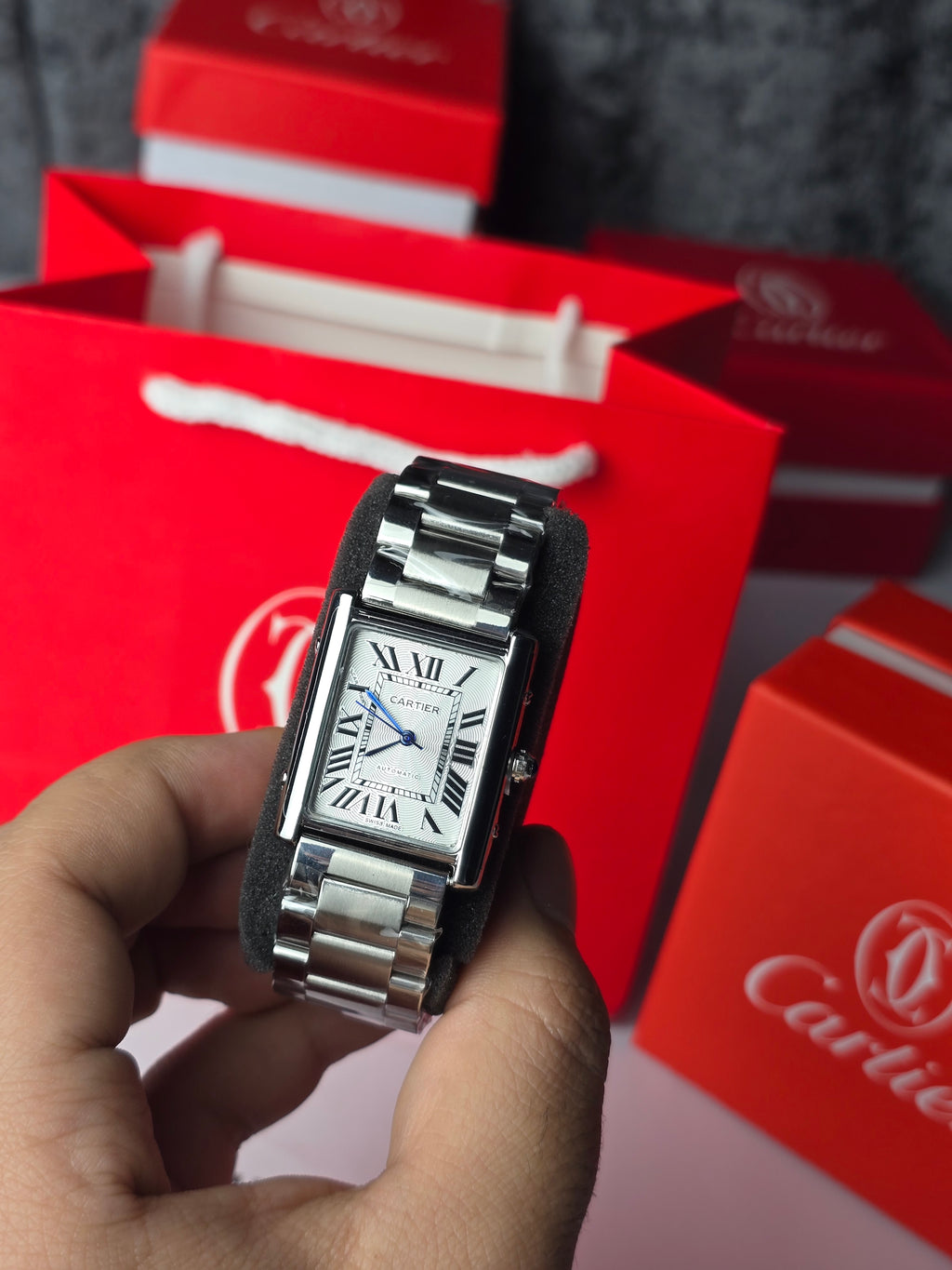 Cartier Tank Steel